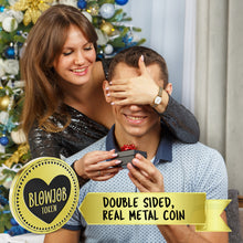 Load image into Gallery viewer, Gift for Boyfriend Gag Coin by Aliza | Couple Cute Romantic Real Metal Token for Adultsā Excellent Gift for Men Him Husband Fiance Bf Wedding First Year Anniversary Valentines Day Idea Design 2