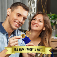 Load image into Gallery viewer, Gift for Boyfriend Gag Coin by Aliza | Couple Cute Romantic Real Metal Token for Adultsā Excellent Gift for Men Him Husband Fiance Bf Wedding First Year Anniversary Valentines Day Idea Design 1
