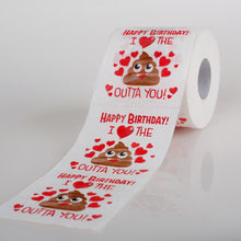 Load image into Gallery viewer, Husband Birthday Gifts by Aliza | Large Funny Gag Toilet Paper Roll β Excellent Gift for Wife Husband Boyfriend Girlfriend Friend Sister Brother Dad Mom -- The Perfect Decoration for your Party