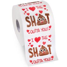 Load image into Gallery viewer, Valentine’s Gifts for Her Him by Aliza | Large Funny Gag Toilet Paper Roll – Excellent Gift for Wife Husband Boyfriend Girlfriend Friend Sister Brother Dad Mom -- The Perfect Decoration for your Party