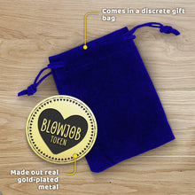 Load image into Gallery viewer, Gift for Boyfriend Gag Coin by Aliza | Couple Cute Romantic Real Metal Token for Adultsā Excellent Gift for Men Him Husband Fiance Bf Wedding First Year Anniversary Valentines Day Idea Design 2