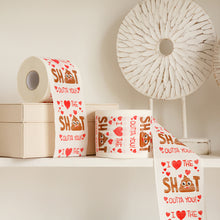 Load image into Gallery viewer, Valentine’s Gifts for Her Him by Aliza | Large Funny Gag Toilet Paper Roll – Excellent Gift for Wife Husband Boyfriend Girlfriend Friend Sister Brother Dad Mom -- The Perfect Decoration for your Party