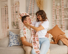 Load image into Gallery viewer, Valentine’s Gifts for Her Him by Aliza | Large Funny Gag Toilet Paper Roll – Excellent Gift for Wife Husband Boyfriend Girlfriend Friend Sister Brother Dad Mom -- The Perfect Decoration for your Party