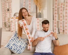 Load image into Gallery viewer, Valentine’s Gifts for Her Him by Aliza | Large Funny Gag Toilet Paper Roll – Excellent Gift for Wife Husband Boyfriend Girlfriend Friend Sister Brother Dad Mom -- The Perfect Decoration for your Party
