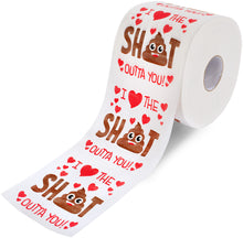 Load image into Gallery viewer, Valentine’s Gifts for Her Him by Aliza | Large Funny Gag Toilet Paper Roll – Excellent Gift for Wife Husband Boyfriend Girlfriend Friend Sister Brother Dad Mom -- The Perfect Decoration for your Party