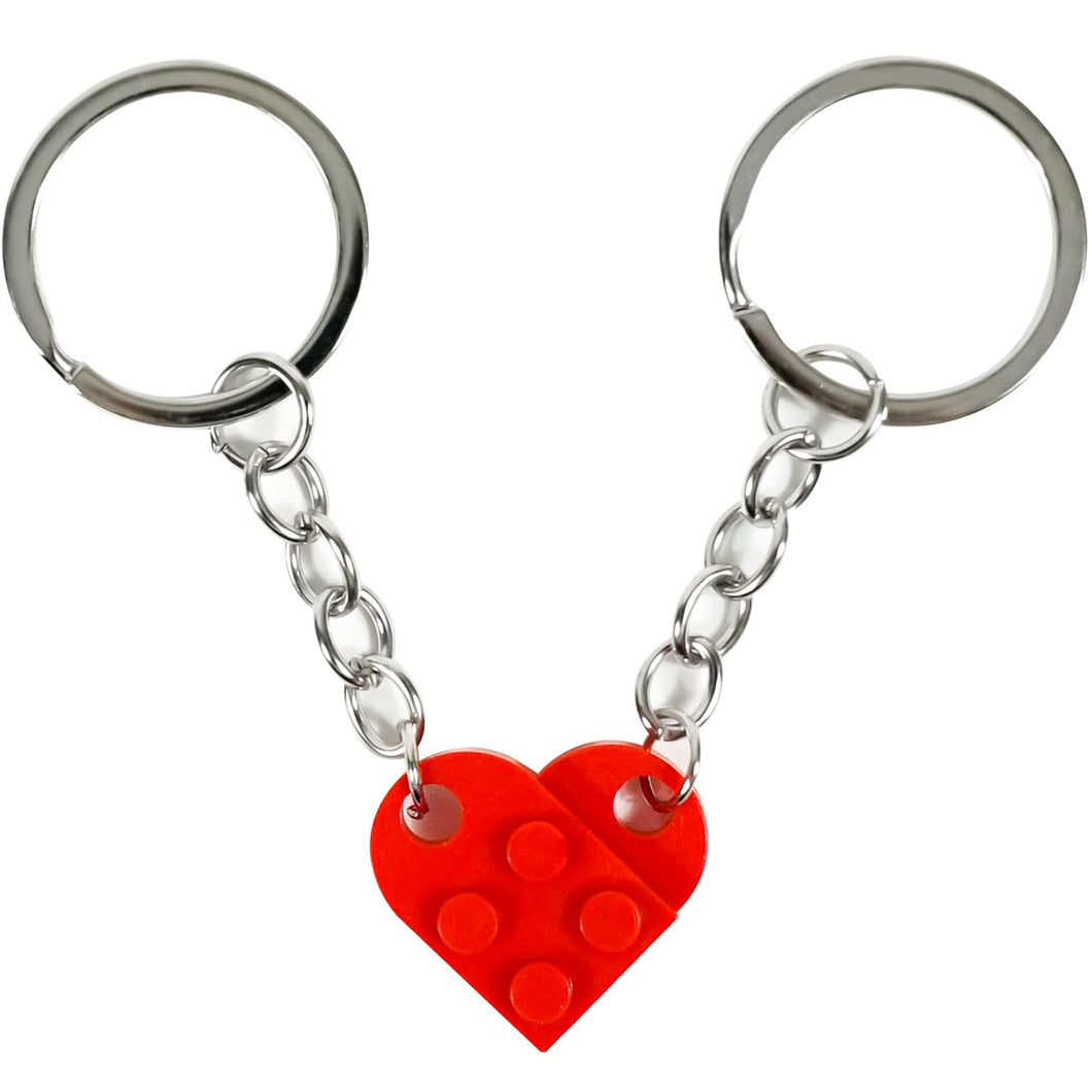Gifts for Him Boyfriend | Building Block Keychain – Excellent Gift for Wife Husband Boyfriend Girlfriend Friend Sister Brother Dad Mom Valentines – Show Your Love in a Creative Way
