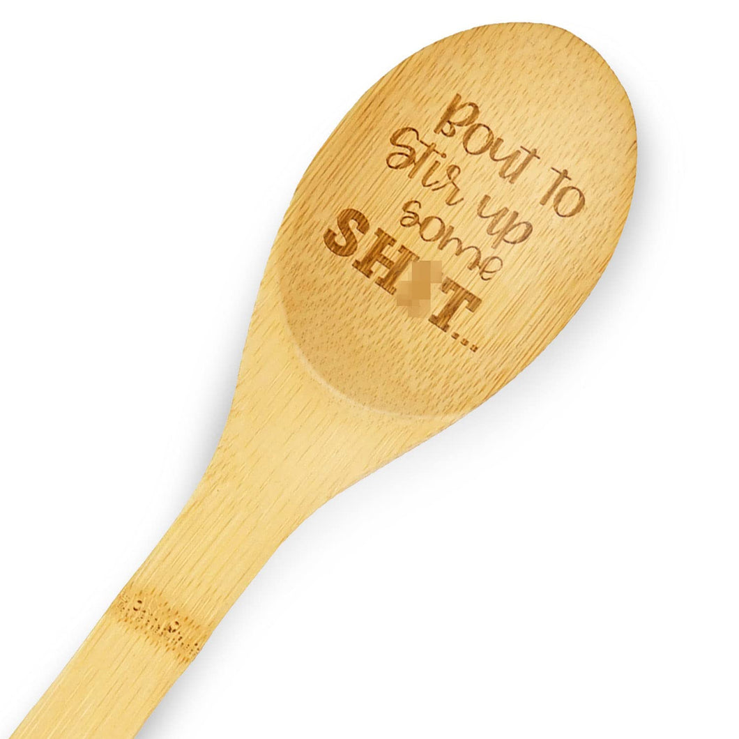 Housewarming Gift by Aliza | Funny Wooden Spoon – Excellent Gift for Wife Husband Boyfriend Girlfriend Friend Sister Brother Dad Mom – Put a Smile On Your Loved One’s Face
